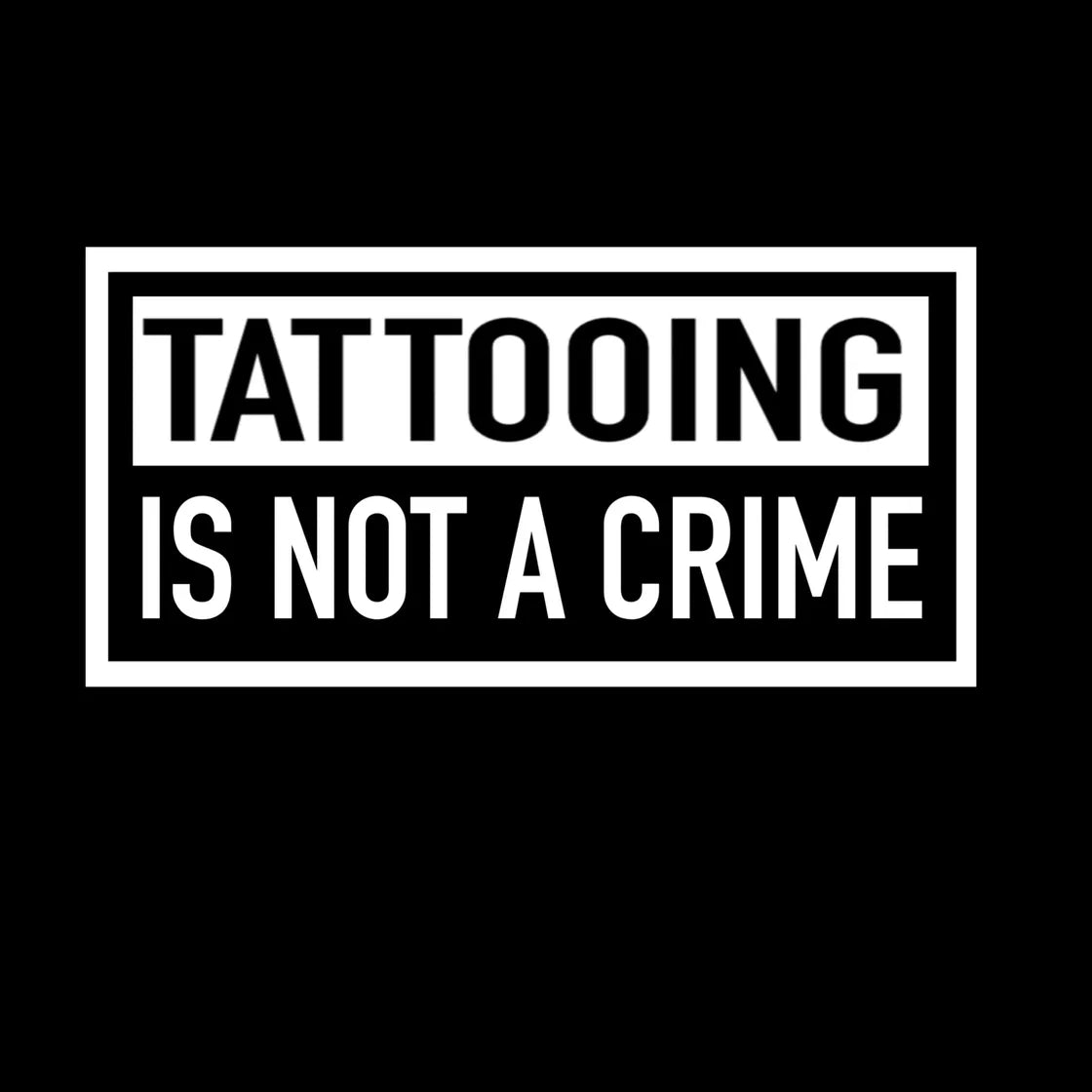 Tattooing is not a crime
