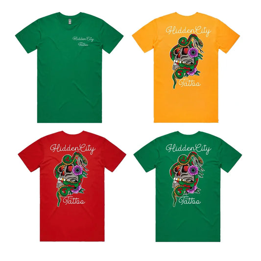 Skull and Snake tee