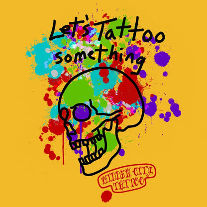 “Let’s tattoo” AS colour tee